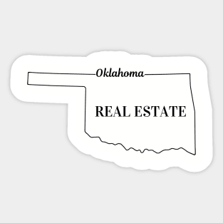 Oklahoma Real Estate Sticker